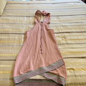 Hooded tank dress